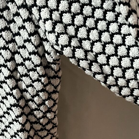 Karen Scott Cotton Texture 2-Tone Turtleneck Long Sleeve Sweater Large - Picture 4 of 8